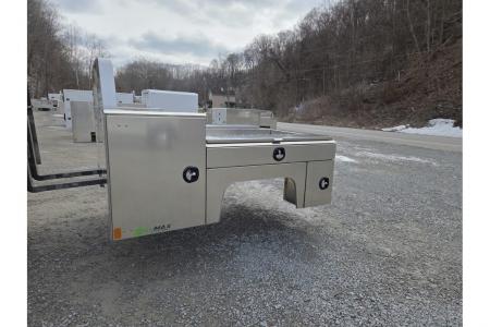 New Martin Truck Bodies Aluminum Gooseneck Service Body SRW 8' SMOOTH APPEARANCE