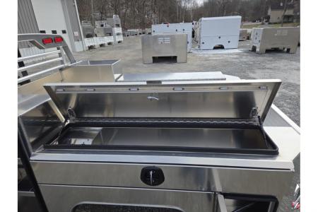 New Martin Truck Bodies Aluminum Gooseneck Service Body SRW 8' SMOOTH APPEARANCE