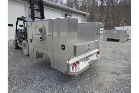 New Martin Truck Bodies Aluminum HSB Service Body 6.5' Shortbed SRW HSB 57  Tall Compartments Ford/GM