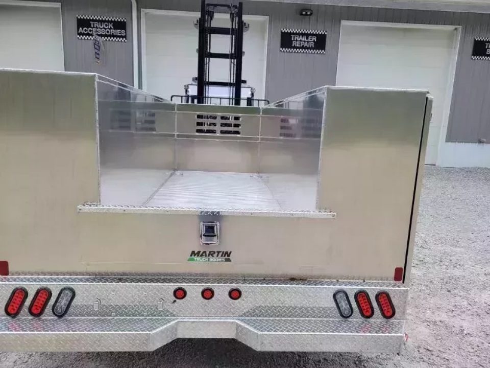 New Martin Truck Bodies HSB Service Body DRW 84" CA Cab and Chassis 57" Tall Compartments