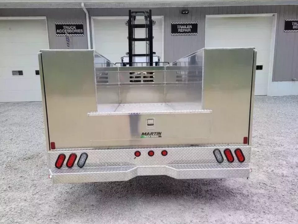 New Martin Truck Bodies HSB Service Body DRW 84" CA Cab and Chassis 57" Tall Compartments