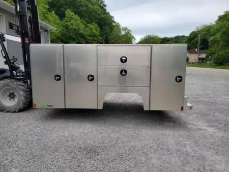 New Martin Truck Bodies HSB Service Body DRW 84" CA Cab and Chassis 57" Tall Compartments