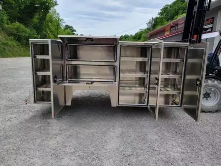 New Martin Truck Bodies HSB Service Body DRW 84" CA Cab and Chassis 57" Tall Compartments