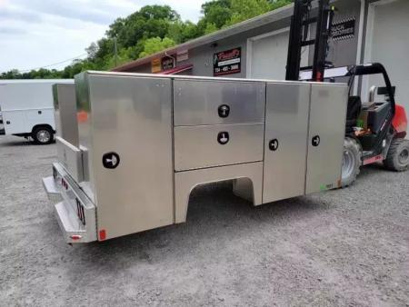 New Martin Truck Bodies HSB Service Body DRW 84" CA Cab and Chassis 57" Tall Compartments
