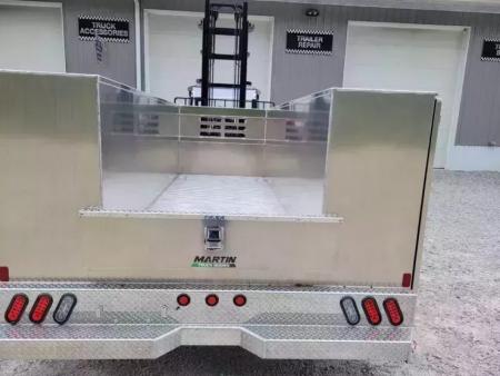 New Martin Truck Bodies HSB Service Body DRW 84" CA Cab and Chassis 57" Tall Compartments