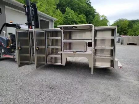 New Martin Truck Bodies HSB Service Body DRW 84" CA Cab and Chassis 57" Tall Compartments