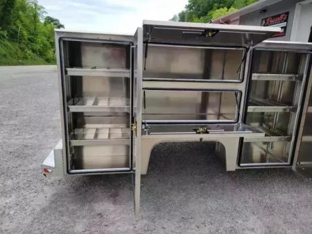 New Martin Truck Bodies HSB Service Body DRW 84" CA Cab and Chassis 57" Tall Compartments