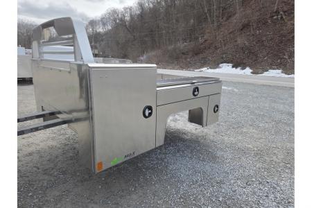New Martin Truck Bodies Aluminum Gooseneck Service Body SRW 8' SMOOTH APPEARANCE