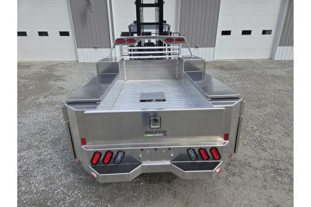 New Martin Truck Bodies Aluminum Gooseneck Service Body SRW 8' SMOOTH APPEARANCE