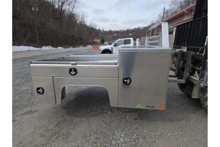 New Martin Truck Bodies Aluminum Gooseneck Service Body SRW 8' SMOOTH APPEARANCE