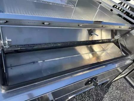 New Martin Truck Bodies Aluminum Gooseneck Service Body SRW 8' SMOOTH APPEARANCE