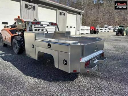 New Martin Truck Bodies Aluminum Gooseneck Service Body SRW 8' SMOOTH APPEARANCE