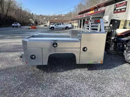 New Martin Truck Bodies Aluminum Gooseneck Service Body SRW 8' SMOOTH APPEARANCE