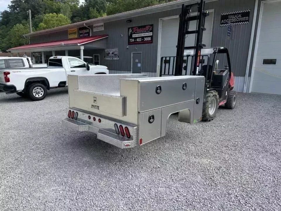 New Martin Truck Bodies Aluminum SSB Service Body Shortbed SRW Ford or GM