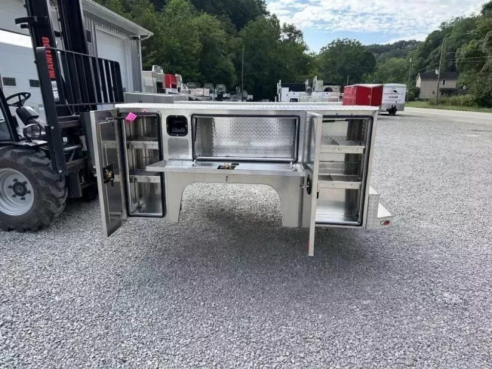 New Martin Truck Bodies Aluminum SSB Service Body Shortbed SRW Ford or GM