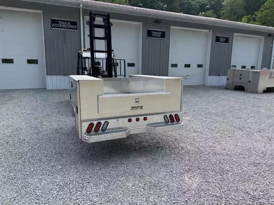 New Martin Truck Bodies Aluminum SSB Service Body Shortbed SRW Ford or GM