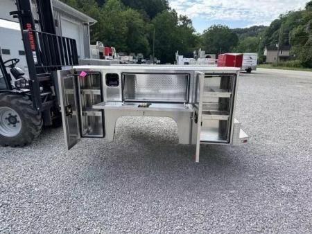 New Martin Truck Bodies Aluminum SSB Service Body Shortbed SRW Ford or GM