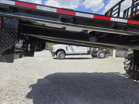 New Zimmerman Truck Bodies SRW Shortbed Flatbed with B&W Turnover Ball 3000XL