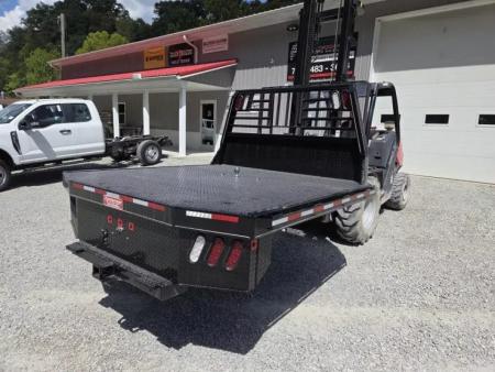 New Zimmerman Truck Bodies SRW Shortbed Flatbed with B&W Turnover Ball 3000XL