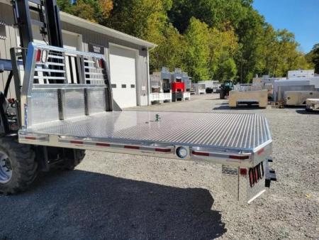 New Zimmerman Flatbed 60" CA DRW Chassis 97x114 with B&W Turnover Ball 6000XL