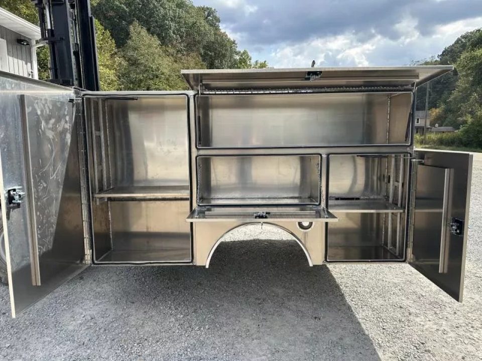 New Jutland 96 x 113 Service Body 60" CA Cab and Chassis DRW 60" Tall