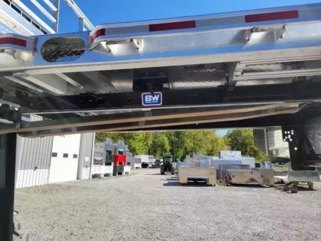 New Zimmerman Truck Bodies SRW Shortbed Flatbed with B&W Turnover Ball