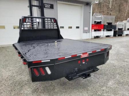 New Zimmerman Flatbed 60" CA DRW Chassis 97x114 with B&W Turnover Ball 3000XL