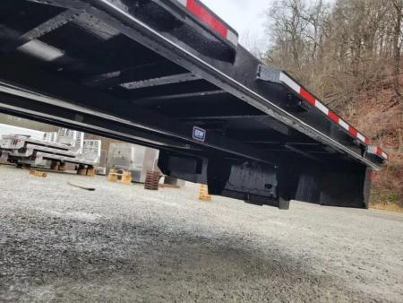 New Zimmerman Flatbed 60" CA DRW Chassis 97x114 with B&W Turnover Ball 3000XL