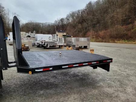 New Zimmerman Flatbed 60" CA DRW Chassis 97x114 with B&W Turnover Ball 3000XL