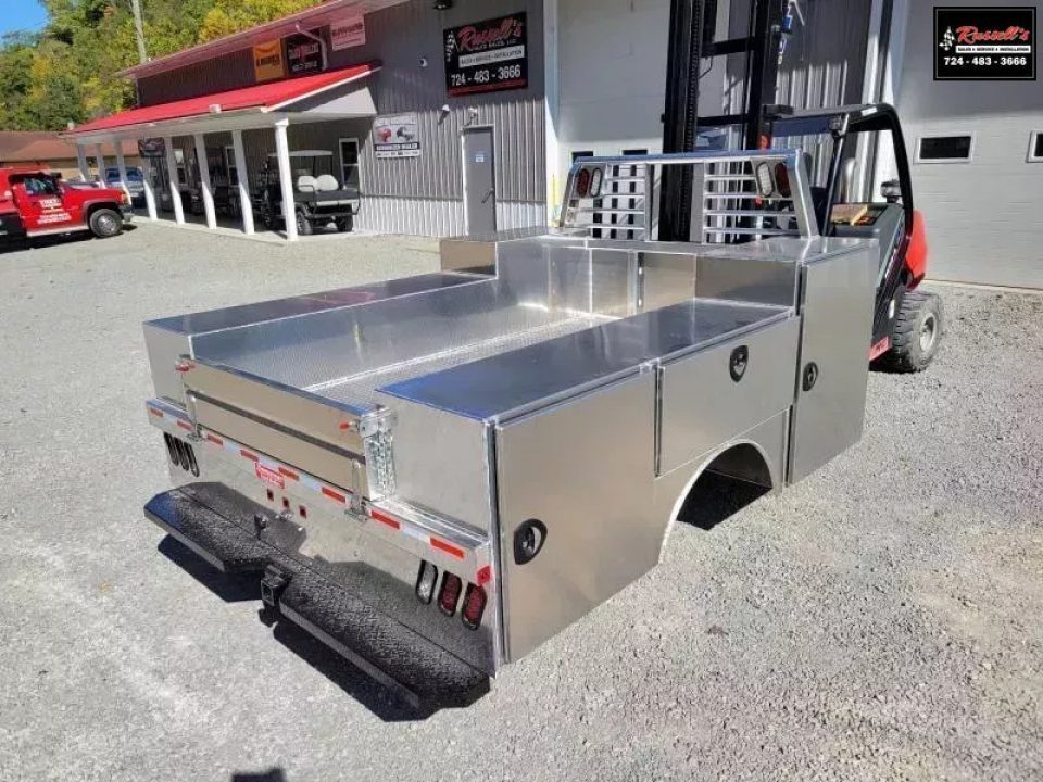 New Zimmerman Aluminum Gooseneck Service Body DRW 60" CA Cab and Chassis Advantage