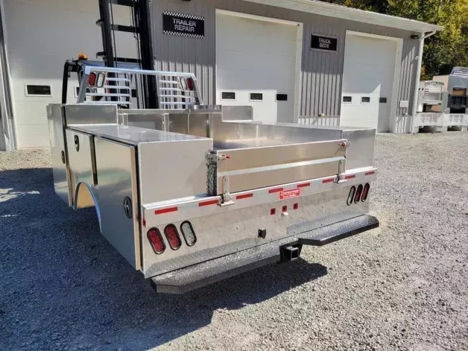 New Zimmerman Aluminum Gooseneck Service Body DRW 60" CA Cab and Chassis Advantage