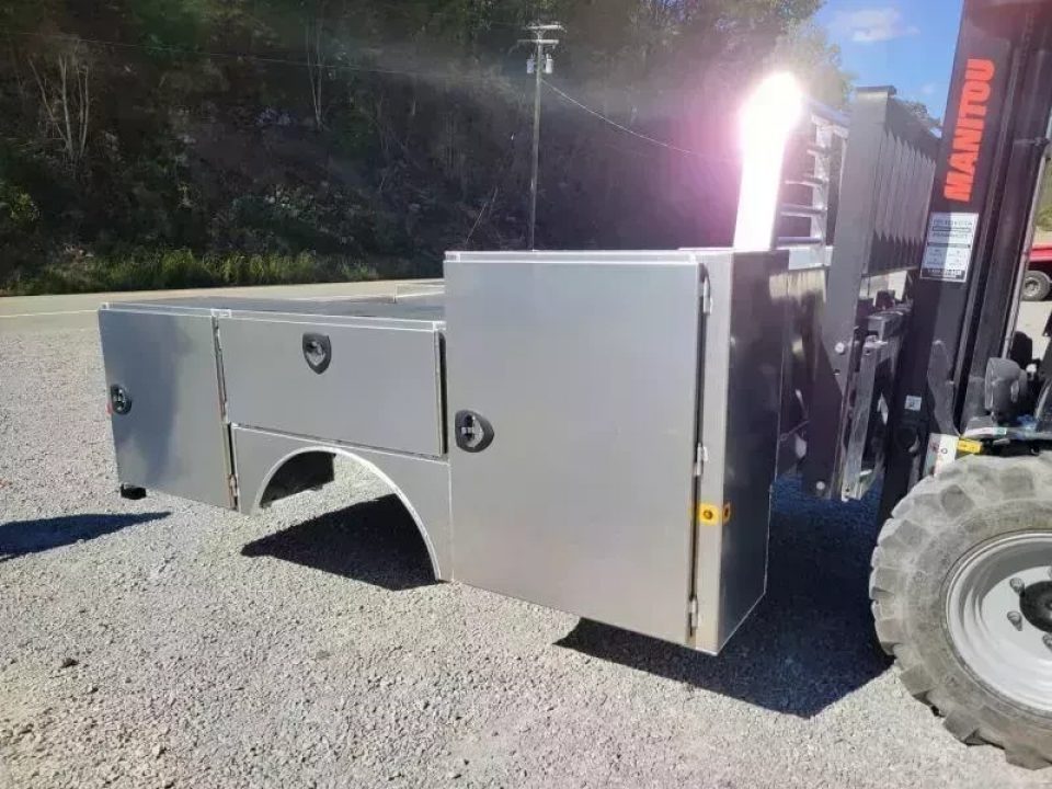 New Zimmerman Aluminum Gooseneck Service Body DRW 60" CA Cab and Chassis Advantage
