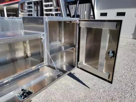 New Zimmerman Aluminum Gooseneck Service Body DRW 60" CA Cab and Chassis Advantage