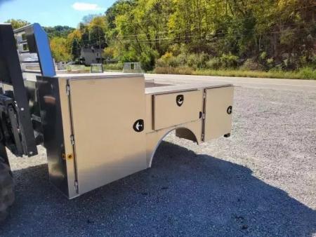 New Zimmerman Aluminum Gooseneck Service Body DRW 60" CA Cab and Chassis Advantage