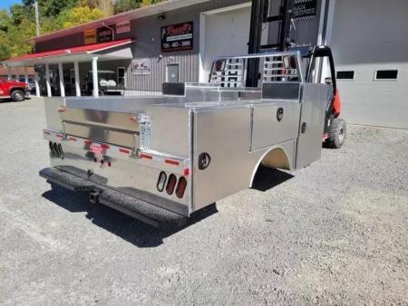 New Zimmerman Aluminum Gooseneck Service Body DRW 60" CA Cab and Chassis Advantage
