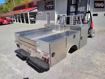 New Zimmerman Aluminum Gooseneck Service Body DRW 60  CA Cab and Chassis Advantage