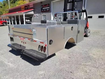 New Zimmerman Aluminum Gooseneck Service Body DRW 60" CA Cab and Chassis Advantage