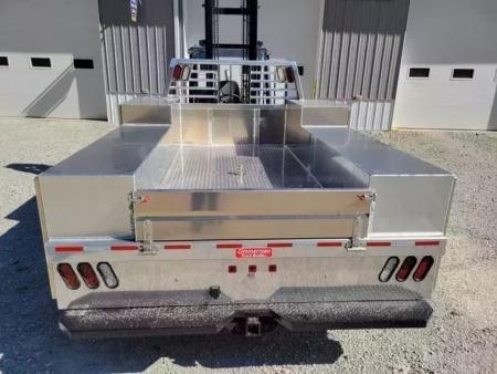 New Zimmerman Aluminum Gooseneck Service Body DRW 60" CA Cab and Chassis Advantage