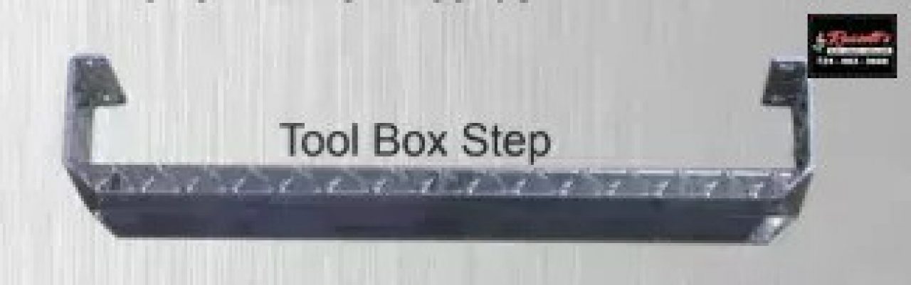 New Zimmerman Rear Under Body Toolbox Step Set 34"