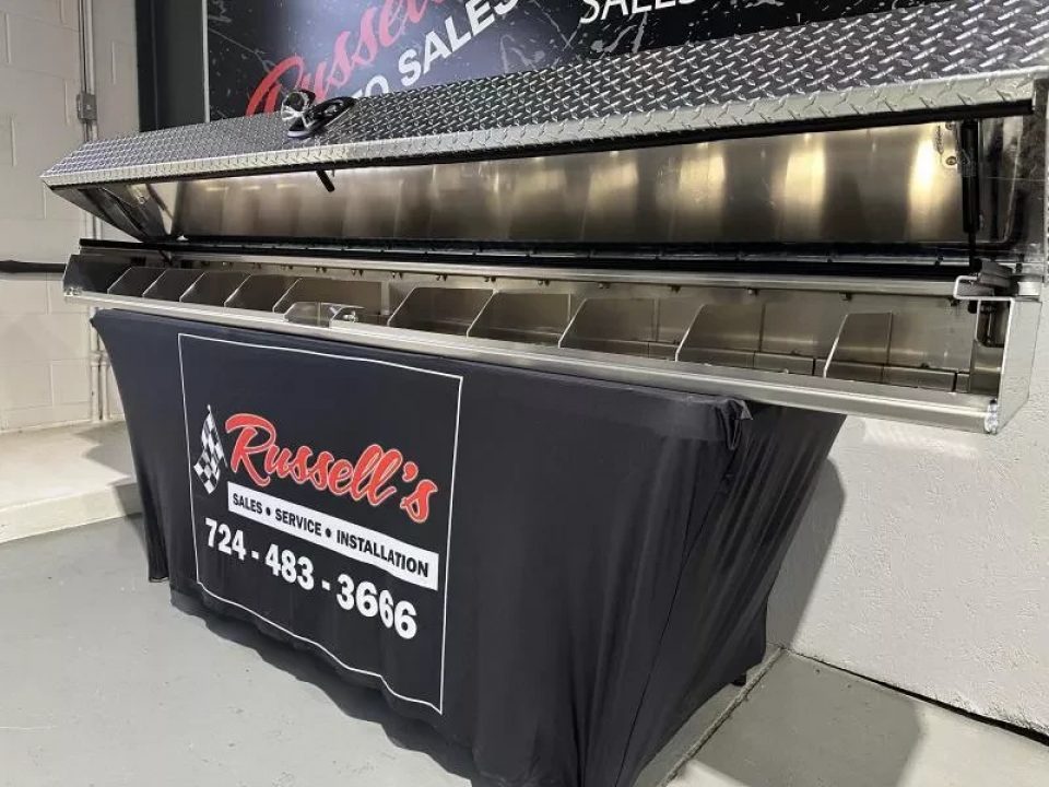 New Martin Truck Bodies Topside Loader Box / Top Pak Truck Boxes SRW 84x100 SSB ( With headboard )