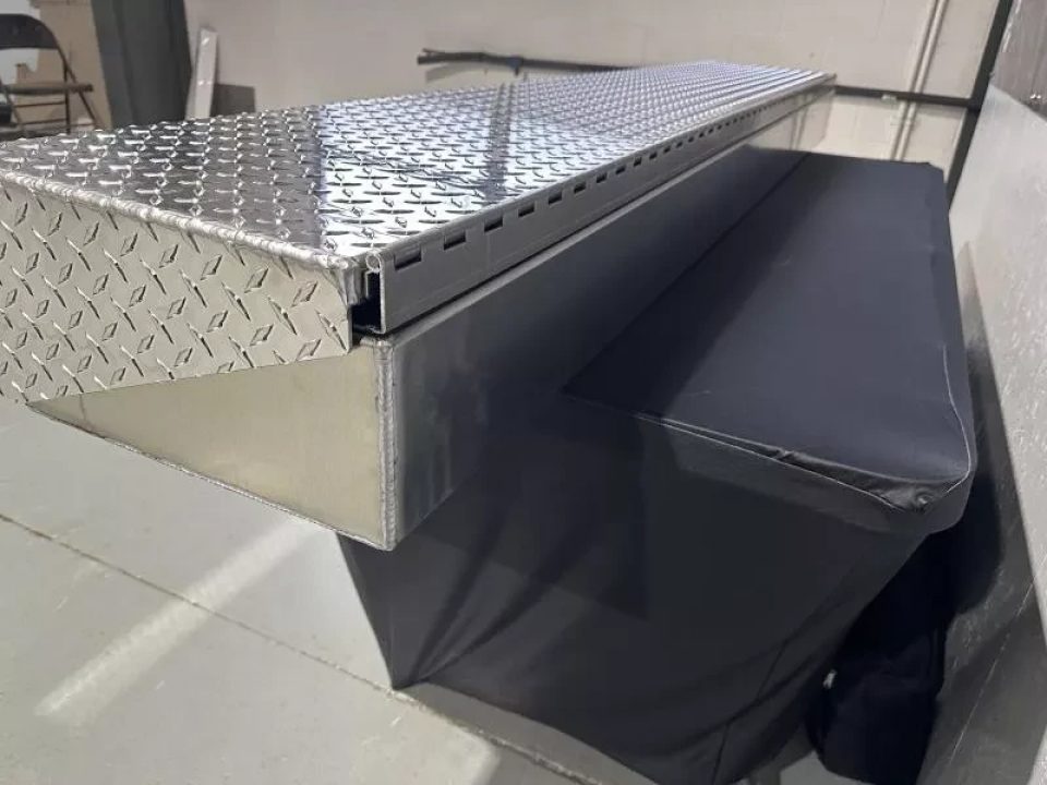 New Martin Truck Bodies Topside Loader Box / Top Pak Truck Boxes SRW 84x100 SSB ( With headboard )