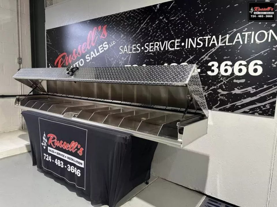 New Martin Truck Bodies Topside Loader Box / Top Pak Truck Boxes DRW 98x110 SSB ( With headboard )