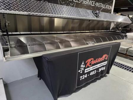 New Martin Truck Bodies Topside Loader Box / Top Pak Truck Boxes DRW 98x110 SSB ( With headboard )