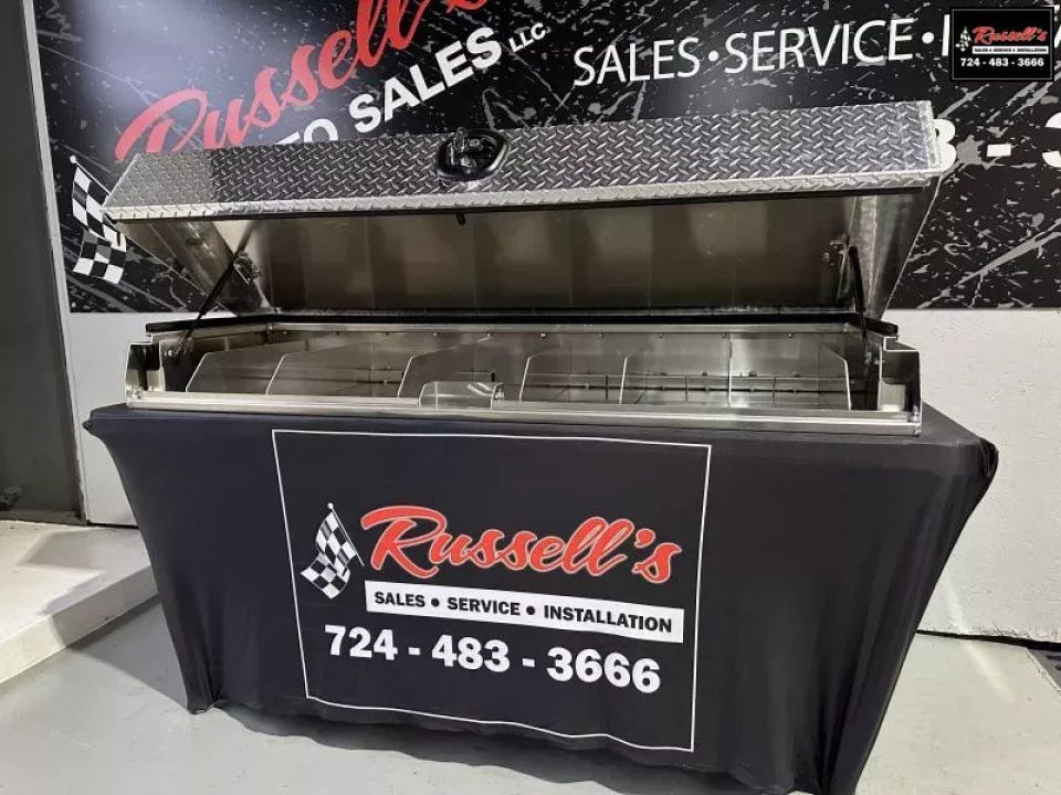 New Martin Truck Bodies Topside Loader Box / Top Pak Truck Boxes DRW 98x134 SSB ( With headboard )