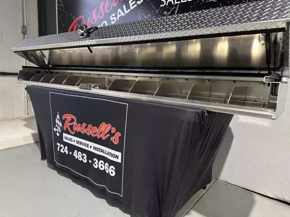 New Martin Truck Bodies Topside Loader Box / Top Pak Truck Boxes SRW 84x100 SSB ( With headboard )