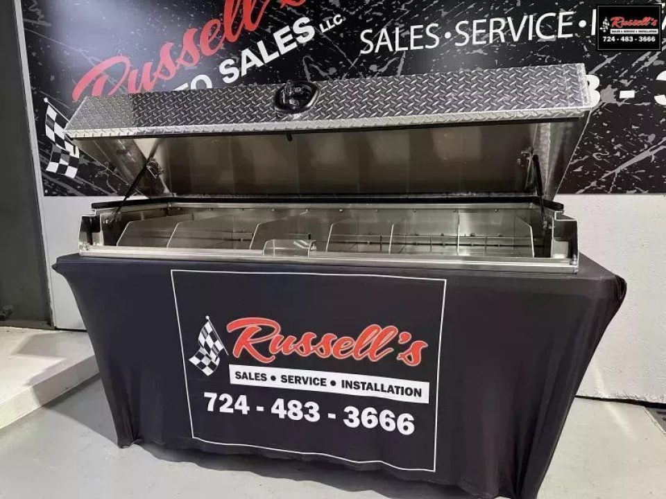 New Martin Truck Bodies Topside Loader Box / Top Pak Truck Boxes DRW 98x134 SSB ( With headboard )