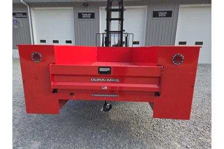 New Dura Mag Truck Bodies S-Series Aluminum Service Body 84"ca Cab and Chassis DRW RED