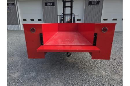 New Dura Mag Truck Bodies S-Series Aluminum Service Body 84"ca Cab and Chassis DRW RED