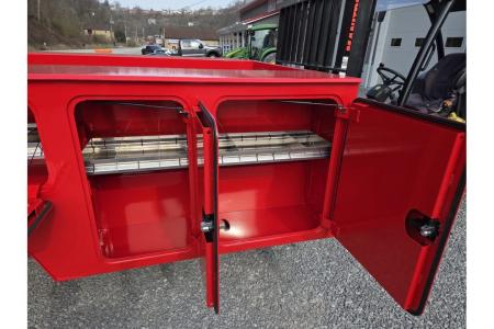 New Dura Mag Truck Bodies S-Series Aluminum Service Body 84"ca Cab and Chassis DRW RED