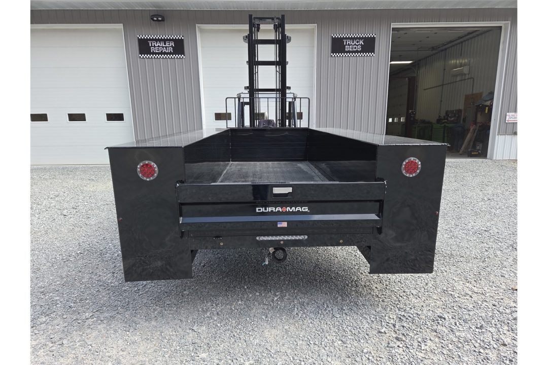 New Dura Mag Truck Bodies S-Series Aluminum Service Body 84"ca Cab and Chassis DRW Gloss Black